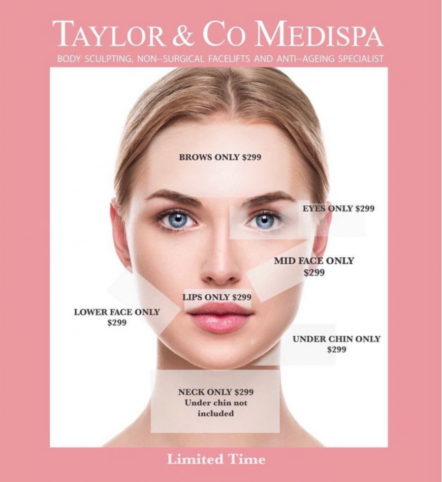 Non Surgical Face & Neck Lift Taylor & Co Medispa